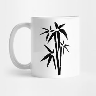 Bamboo minimalist ink style design Mug